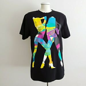 Urban Heritage Dancer Sillouette Girl T-Shirt